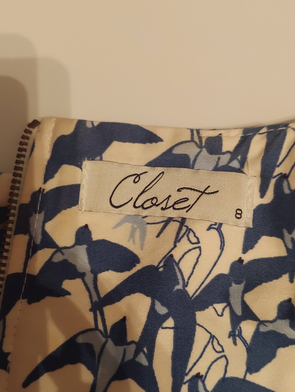 Fit N Flare Retro Style Closet London Bird Print Dress